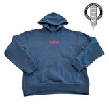 SoBos Pullover Hoody(Navy Blue/Red)
