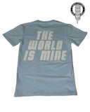 SoBos “The World Is Mine” Tee(Sky Blue/White)