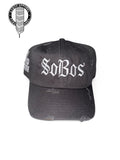 SoBos Grey/White Dad Hat
