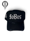 SoBos Black/White Dad Hat