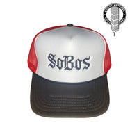 SoBos Trucker Hat(Red/Wht/Blk)